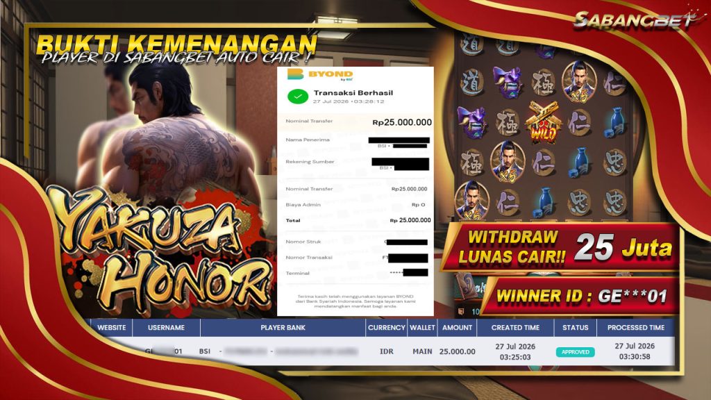 BUKTI KEMENANGAN
