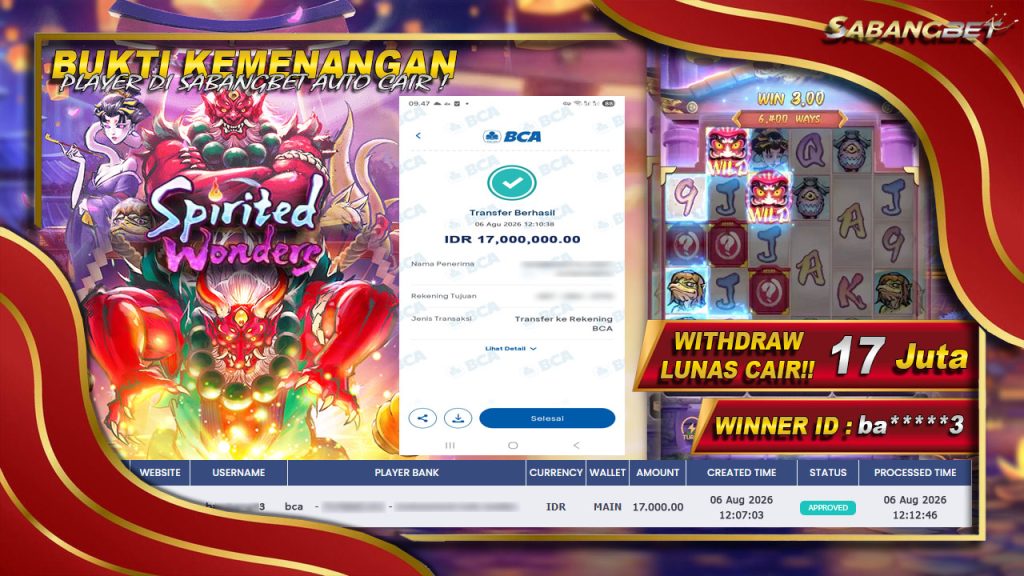 BUKTI KEMENANGAN