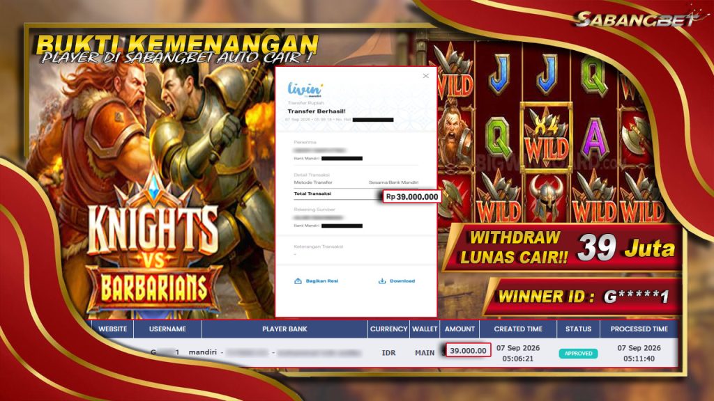 BUKTI KEMENANGAN